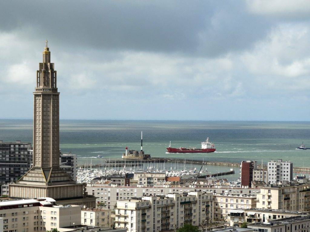 Ville du Havre en Normandie